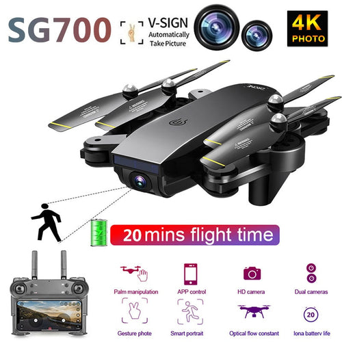 SG700 Upgraded Foldable RC Drones